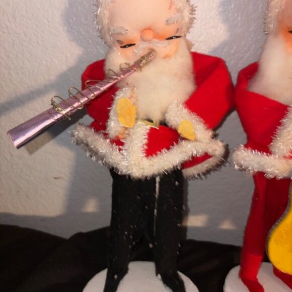 Vintage Santa Claus Musicians - Picture 4 of 10